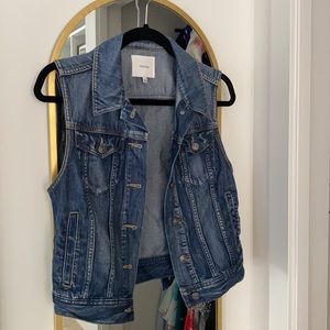 Aritzia denim vest